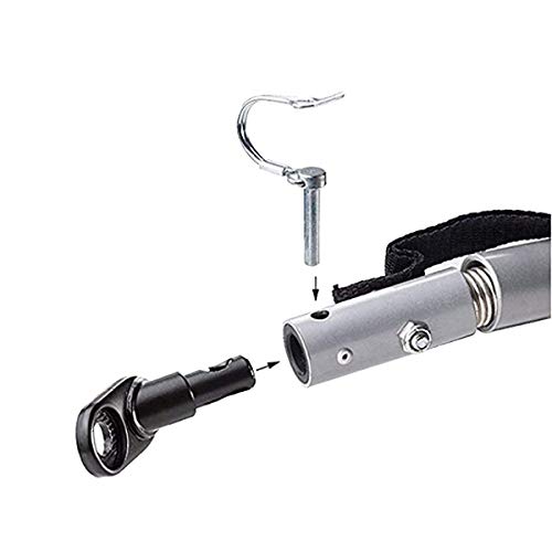 NOHPILY Bike Trailer Hitch Connector, Cycling Adapter Accessories (2Black) - Thumbnail 5