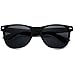 Square Matte Sunglasses Classic 80's Vintage Style Design