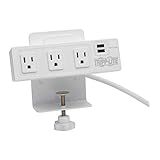 Tripp Lite Surge Protector Power Strip 3-Outlet