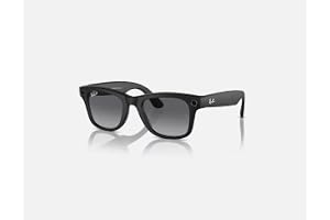 Ray-Ban Meta (Gen 1), Wayfarer, Matte Black | Smart AI Glasses for Men, Women — 12 MP Ultra-Wide Camera, Open-Ear Audio, Video Recording, Bluetooth — Polarized Gradient Graphite Lenses — Sunglasses4.3 out of 5 stars 2,5232 offers from $297.00