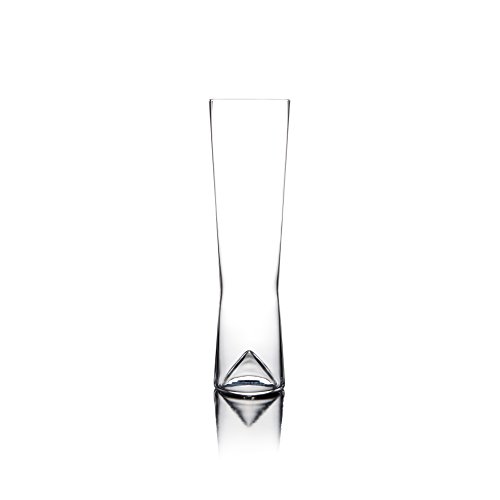 Sempli Monti-Pils Clear Pilsner Beer Glasses, Set of 2 in Gift Box