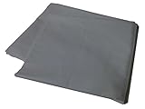 Body Pillow Cover Pillowcase, 400 Thread Count, 100% Cotton, 20 x 54 Non-Zippered Enclosure, 6 Colors Available (Gray)