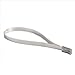 Vktech 100pcs 7.9 Inches Stainless Steel Exhaust Wrap Coated Locking Cable Zip Ties