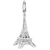 Jet Set Candy Eiffel Tower Travel Charm - Available in Gold Vermeil & Sterling Silver