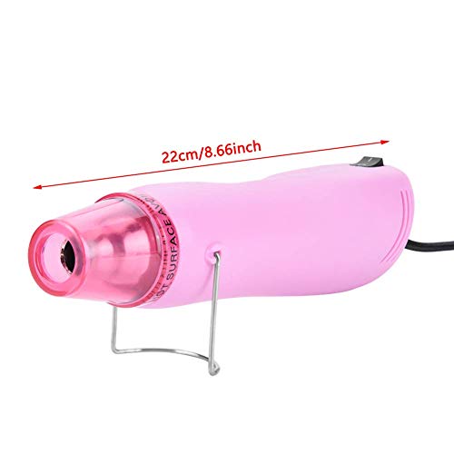Mini Heat Gun - Dewin Portable Hot Air Gun, for DIY Embossing, Shrinking, Wrapping, Clay DIY Electrical Heat Tool, 2 Colors