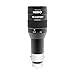 2pk Nebo Transport 6311 125 Lumen Rechargeable LED Flashlights Black and Silver