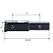 Towever 84332P Towever Trailer 2 inches Hitch Extension Receiver Tube Extenders, 7 inches Length, with 5/8 inch Hitch Pin