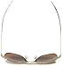 Randolph Aviator Square Sunglasses, 58, 23K Gold, Bayonet, Gray Lenses