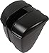 San Jamar Saf-T-Ice Plastic Scoop Caddy for Scoops, 86 oz, Black
