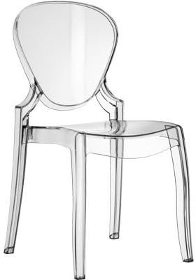 Pedrali Set 4 Queen 650 Transparent