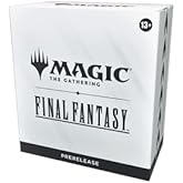 Magic: The Gathering Final Fantasy Prerelease Kit - 6 Play Packs, Promos, Dice