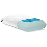 Z Gel-Infused Dough Memory Foam Pillow With Double Z-Gel Liquid Gel Packets - 5-year Warranty - Standard