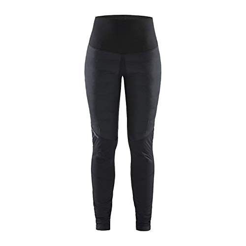 Craft Women's Thermal Primaloft Nordic Tights- for Cross Country Skiing Black