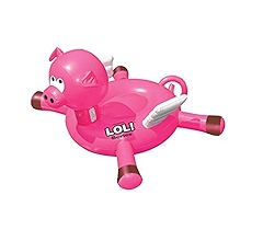 inflatable cow pool float