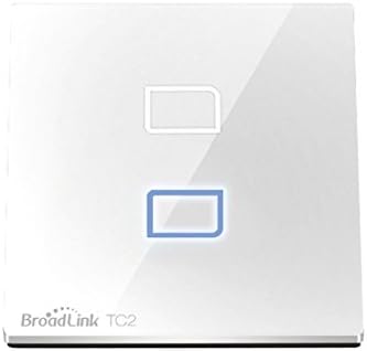 ClikWing Tc2 Wireless 2 Gang Remote Control Wifi Wall Light Touch Screen Switch 110v-150v Smart Home