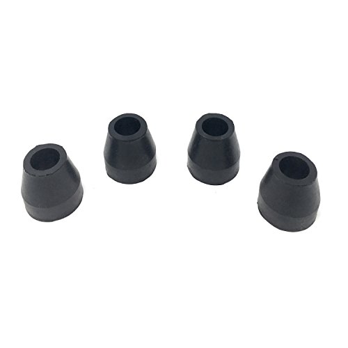 PCP Replacement Quad Cane Shaft with 4 Tips, Black, 5/8 inch - Thumbnail 5