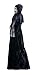 Women's Halloween Ghost Witch Hooded Costume Cloak Dress Outfit Black,Adult,Medium