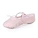 Stelle Canvas Ballet Shoes for Girls Dance Ballet Slippers Shoes（Toddler/Little/Big Kid/Women）(8MT, Ballet Pink)