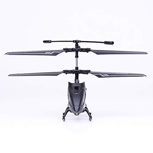 Outdoor Remote Control Helicopter for Kids Age 8 RC Helicopter with Gyro Storage Bag (Black) - Thumbnail 5