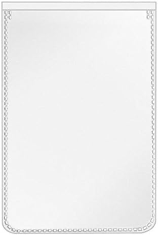 VELOFLEX 3117510 Protective and ID Card Cover 57 x 88 mm, Polypropylene Film, with Tear Protection, Indelible, Pack of 100