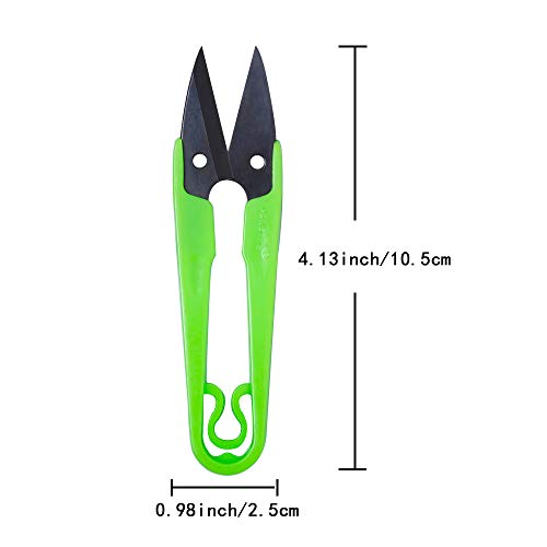 U Sewing Scissors Clippers,MIUSIE 12 PCS Mini Small Snips Trimming Nipper,Mini Sewing Scissors,Embroidery Thrum Yarn Fishing Thread Beading Cutter for Sewing