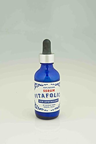 Vitafolica Serum 2 oz Hair Loss Topical Serum for Hair Regrowth - Cruelty Free - Paraben Gluten Sulfate and Biotin Free - Best Treatment for Hair Loss, Thinning &amp; Aging - Product For Men &amp; Women - compare to Art Naturals Organic Argan Oil. Contains Keratin and Melitane which reverse grey. Active ingredient Acetyl Tetrapeptide-3 peptide Thicker Hair Medication.