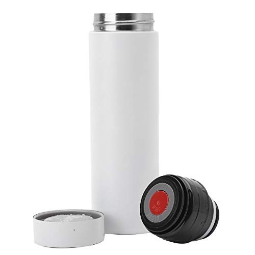 iiniim Thermosflasche Deckel Isolierflasche Deckel Thermoskanne Trinkflasche Abdeckung Verschluss Tragbare Universal Travel Mug Zubehör Schwarz&Rot A Durchmesser 5,2cm – Bild 3