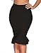 iFashion Women Sexy Elastic Fishtail Bandage Bodycon Party Midi Skirt Dress