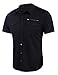Coofandy Men's Casual Short-Sleeve Pocket Button Down Oxford Dress Shirt