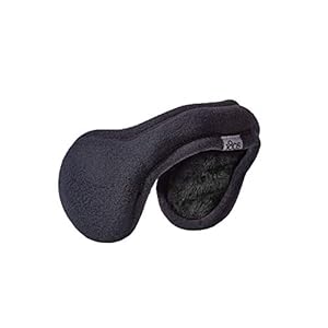 180s Women’s Ear Warmer Adjustable Behind The Head Ultra Soft Faux fur Plush Fleece Ear Muff