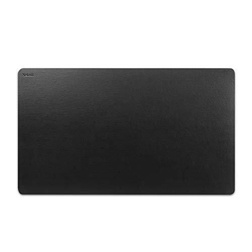 Nekmit Leather Desk Blotter Pad 36 x 20 Inches, Waterproof, NonSlip