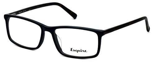 Esquire Designer Eyeglasses EQ1528 in Navy Tortoise 54mm DEMO LENS