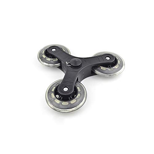 Cikuso 2 Teile/Satz Schwarz Waren Korb Trolley Caster Gep?ck Koffer Roller Ersatz Rolle Riemen Scheibe Schiebe Rolle Rad… – Bild 4