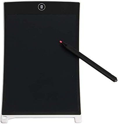 TRITINA 8.5" Board LCD Graphics Drawing Tablet Mini Writing Tablet Writing Board as Whiteboard Bulletin Pad Memo Board with Stylus（(White)