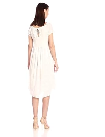 gauze midi dress