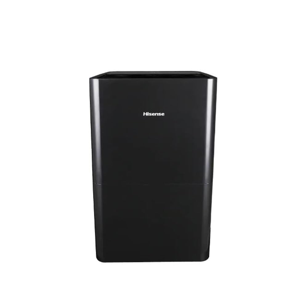 Photo 1 of Hisense 50-Pint 3-Speed Built-in Pump Dehumidifier, 3 Modes (Auto, Continuous, Manual), LED display, Noise level 48 dB, up to 4500 sq ft, 115v – DH7021KP1G (Renewed)