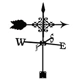 Metal Weather Vane with Arrow Ornament Weathervane