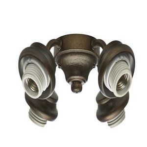 Casablanca Fan Company 99104 4 Light Arm Fitter, Provence Crackle
