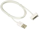 Generic DGVE35 iPhone, iPod Dock Connector USB Charging Cable, 3', White