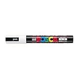 uni Posca Medium Marker, White