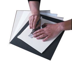 Savage 8" X 10" Acid-free Black Antique Mat Board (10/pack)