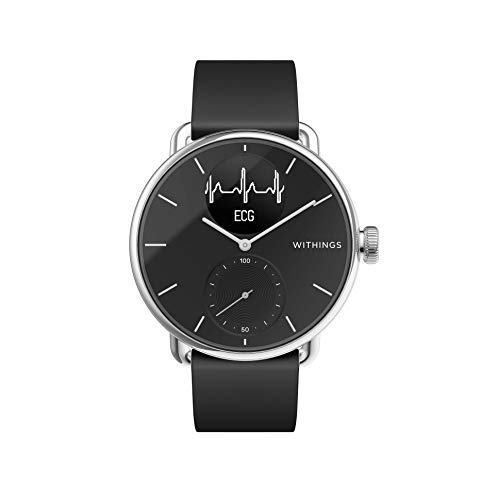 Withings Scanwatch - Smartwatch Ibrido con ECG, Frequenza Cardiaca e Ossimetro