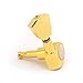 Musiclily 3R3L Sealed Guitar Tuner Tuning Pegs Machine Heads for LP Les Paul Electric or Acoustic Guitar, Gold Keystone Button