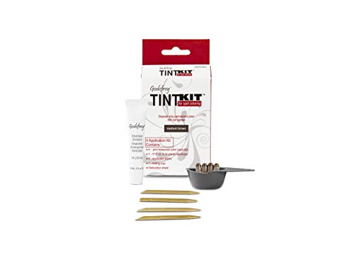 Godefroy Hair Color Kit for Spot Coloring, Covers Up Gray Hairs, Medium Brown, 4-Application Kit - Thumbnail 4