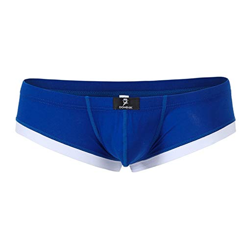 Dominik Boxer Trunk Underwear, Mens, Medium, Blue