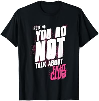 Amazon.com: Fight Club You Don't Talk About Fight Rules Big Chest