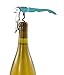 Truetap Soft Touch Blue Double Hinged Corkscrew by True