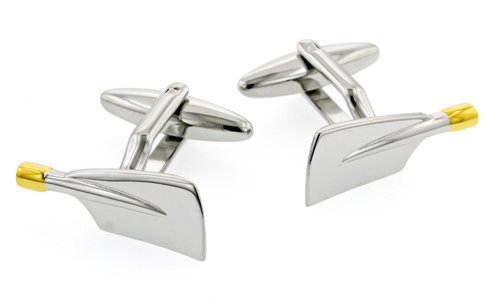 Rowing Blade or Oar Cufflinks with Presentation Box