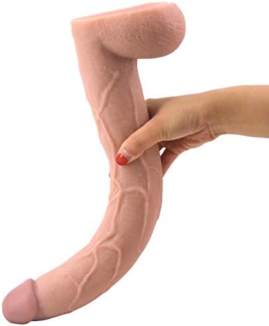 Love Preasure Toy 15.56 inch D-î-l'd'os Rěä&listǐc Sûc&tiön Cû&p D-î-l'd'o Huge Big Bû&tt P-ë&nǐs for Women Toy Men Couple A&ňäl Prô&stàté G-špö&t Play Only Sold by"CATCA-UK"