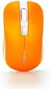 Amazon Yandiao ワイヤレスマウス 2 4ghｚ 無線光学式 単三電池 1 5v 1個使用 電池は付いていません サイズ 約95 52 35 重量 約50ｇ 全４色 オレンジ ブラック ブルー グリーン オレンジ マウス 通販